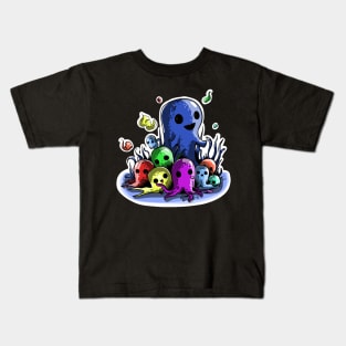 Color Ghosts Kids T-Shirt